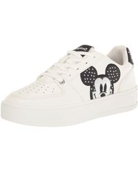 Desigual - Disney's Mickey Mouse Stud Sneakers White - Lyst