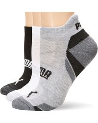 PUMA - Womens 6 Pack Low Cut Running Socks - Lyst