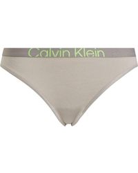 Calvin Klein - Slip Bikini Modellanti Donna Cotone Elasticizzato - Lyst