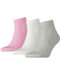 PUMA - 15 Paar Quarter Socken Sneaker Gr. 35-49 für Füßlinge - Lyst