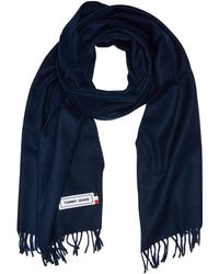 Tommy Hilfiger Tju Tape Woven Bufanda - Azul