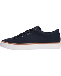 Tommy Hilfiger - 's Mesh Low Top Vulcanised Trainers - Lyst