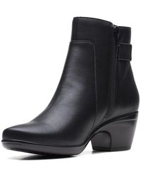 Clarks - Emily Holly Ankle Boot - Lyst