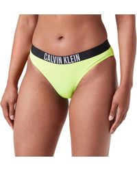 Calvin Klein - Bikini Bottoms With Logo Band - Lyst