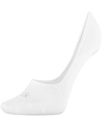 Calvin Klein Liner 1p Crystal Logo Aubrie Calcetines - Blanco