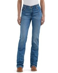 Wrangler - Retro Mae Mid Rise Wide Leg Trouser Jean - Lyst