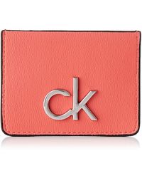 Calvin Klein Lock Cardholder - Portafogli - Rosa