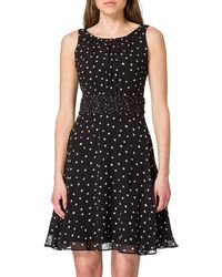 Esprit - Collection Mujer Chiffon Dress With A Gathered Waist Vestido - Lyst