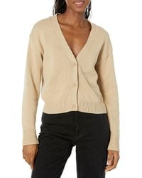 Amazon Essentials - Cardigan Corto con Scollo a V dalla vestibilità Comoda Donna - Lyst