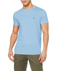 Lacoste - Mens Short Sleeve V-neck Pima Cotton Jersey T-shirt T Shirt - Lyst