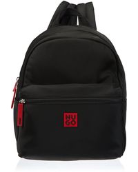 HUGO - Kaley Backpack -PR Rucksack Black1 One Size - Lyst