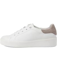 Naturalizer - S Morrison2.0 Lace Up Fashion Casual Sneaker White Leather Grey Suede 8.5 W - Lyst