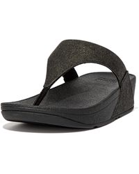 Fitflop - Lulu Shimmer Toe-post Sandals - Lyst
