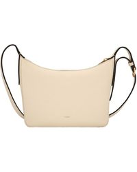 Fossil - Women's Bag Cecilia Small White Leather Crossbody Bag - Lyst