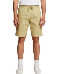Esprit - Edc By Pull-on Shorts Met Patroon - Lyst