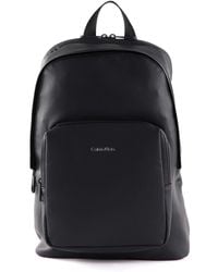 Calvin Klein - Ck Must Pique 2g Campus Backpack Ck Black - Lyst