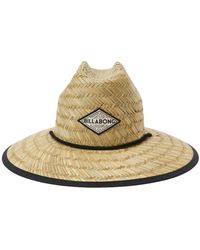 Billabong - Classic Straw Tipton Sun Hat - Lyst