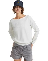 G-Star RAW - Boot Neck Loose Sw Wmn - Lyst