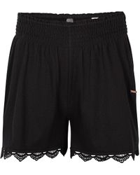 O'neill Sportswear - Ava Smocked Shorts - Lyst
