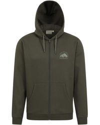 Mountain Warehouse - Zip Hoodie - Cotton-polyester Blend Sweatshirt With Full-zip & Side Pockets - Best For - Lyst