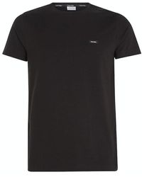 Calvin Klein - Stretch Slim Fit T-Shirt K10K112724 Altri Top in Maglia - Lyst