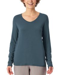 Schiesser - Schlafshirt Langarm Modal-Mix + Relax Nachthemd - Lyst
