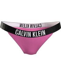 Calvin Klein - Brazilian Bikinihose Gerippt - Lyst