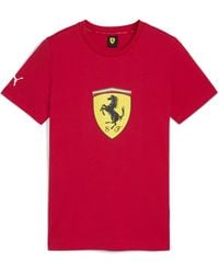 PUMA - Maglietta per ragazzi con scuderia Ferrari HP Race colorato con grande - Lyst