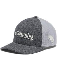 Columbia - Pfg Logo Mesh Ball Cap-mid - Lyst