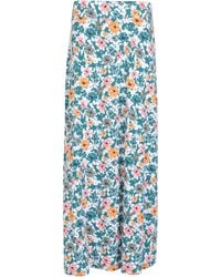 Mountain Warehouse - Shore Womens Long Jersey Skirt - Lightweight, Breathable - For Spring Summer & Travel Teal 10 - Lyst