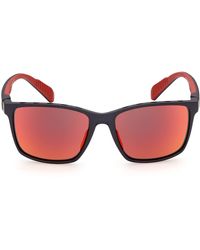Heren Accessoires voor voor Zonnebrillen voor adidas Sport Zonnebril Sp0035 in het Roze voor heren 