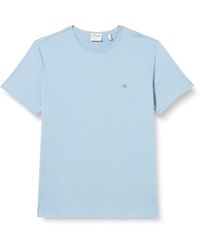 GANT - Slim Shield Ss T-shirt - Lyst