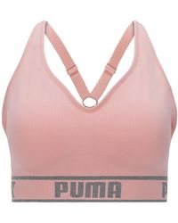 PUMA - Plus Size Seamless Solstice Padded Sports Bra - Lyst
