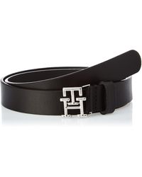 Tommy Hilfiger - Th Logo 2.5 Belt Leather - Lyst