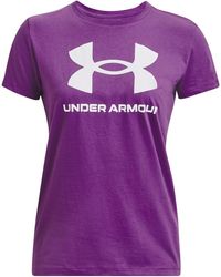 Under Armour - UA Tech Tee 2.0 Camicia a iche Corte da Uomo - Lyst