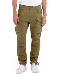 Replay - Men's Cargo Trousers Made Of Comfort Cotton - Lyst
