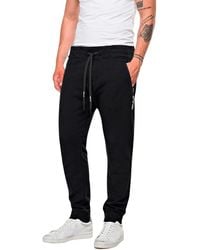 Replay - M9715 Cotton Fleece Sports Trousers - Lyst