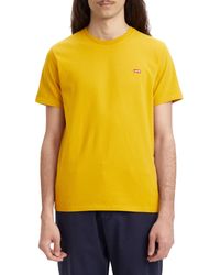 Levi's - Ss Original Housemark Tee Camiseta Hombre Golden Nugget - Lyst