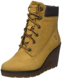 timberland wedge boots uk