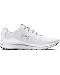 Under Armour - Ua W Charged Impulse 3 Knit Running Shoe White - Lyst
