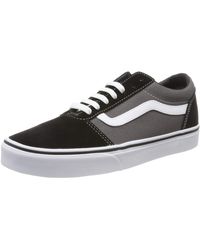 Vans - Ward Suede/canvas Trainers - Lyst