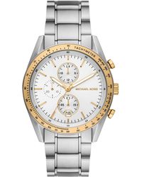 Michael Kors - Mk9112 - Accelerator Chronograph Stainless Steel Watch - Lyst