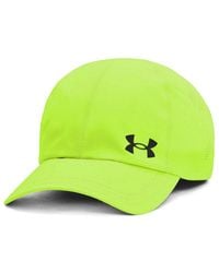 Under Armour - Cappello Launch Adjustable Da Uomo High Vis Nero Riflettente - Lyst