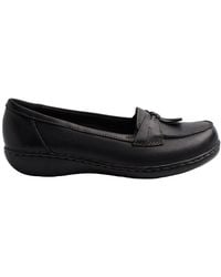 Clarks - Ashland-bubble Leather Loafers - Lyst