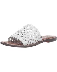 genovia woven slide sandal