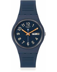 Swatch - Trendy Lines at Night Armbanduhr SO28I700 - Lyst