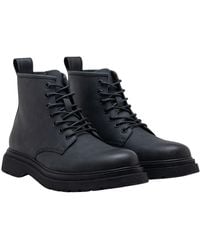 Replay - Low Boot Stiefel mit Schnürsenkeln - Lyst