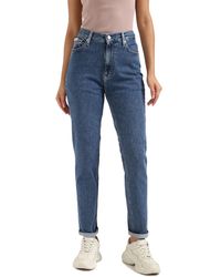 Calvin Klein - Jeans Hose Mom Jean Tapered Fit - Lyst
