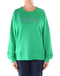 Kizzy C-nk Sweatshirt LS Sudadera Tommy Hilfiger de Algodón de color Blanco  | Lyst