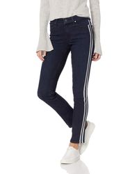 PAIGE - Hoxton Transcend High Rise Ultra Skinny Fit Ankle Peg Jean - Lyst
